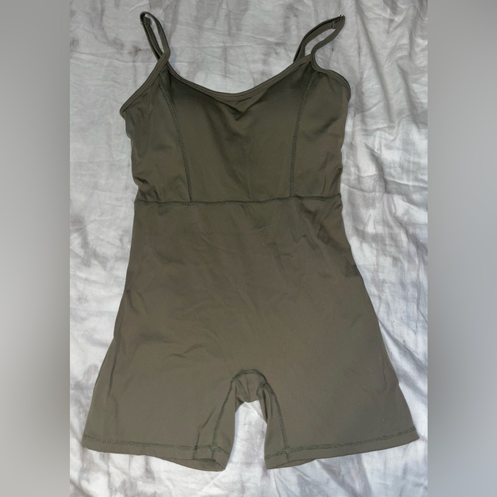 Olive Green Bodysuit